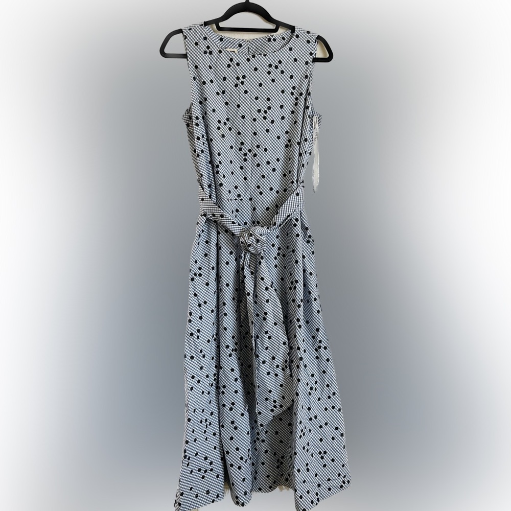 ANNE KLEIN SLEEVELESS MAXI